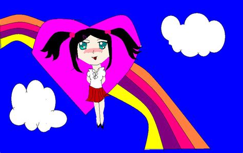 Rainbow Anime Girl By Sarahrawr13 On Deviantart
