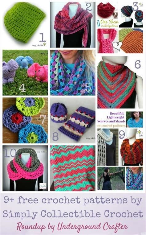 Roundup 9 Free Crochet Patterns By Simply Collectible Free Crochet