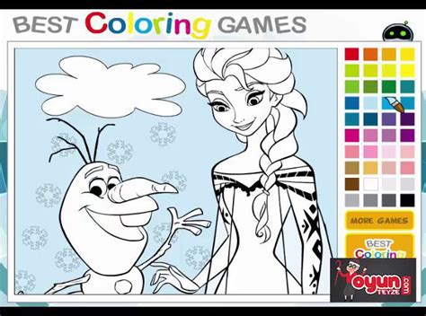 Frozen elsa boyama sayfaları çocuklar için hem eğlenceli hem de çok güzel. Elsa Boyama Oyunu Oyna - WRHS