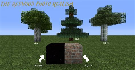 The Redwood Photo Realism 64x64 Preview Minecraft Texture Pack