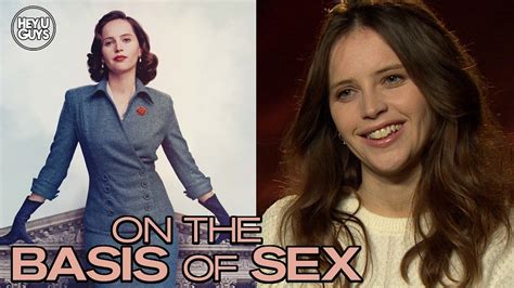 felicity jones interview on the basis of sex youtube