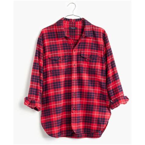 Madewell Flannel Cargo Workshirt In Altamira Plaid Madewell Flannel