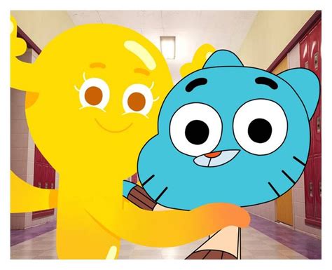 Penny And Gumball In The Sweetheart Selfie By Deaf Machbot On