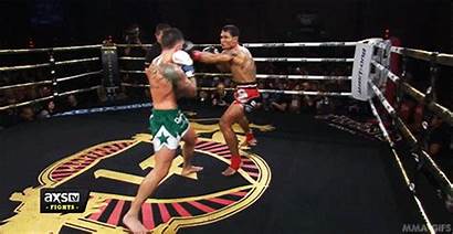 Thai Muay Fighter Sweep Mma Fight Injury