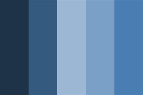 Color Of The Year 2000 Cerulean Color Palette