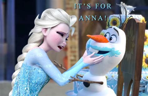 It It Was For Anna By Simmeh Frozen Fever Crying Elsa From R