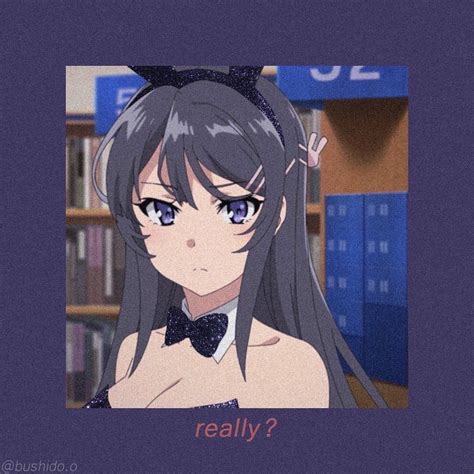 Bunny Girl Senpai In 2020 Aesthetic Anime Anime Bunny Girl