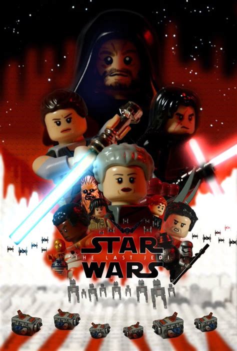 Brickshelf Gallery Lego Star Wars Episode 8 Poster