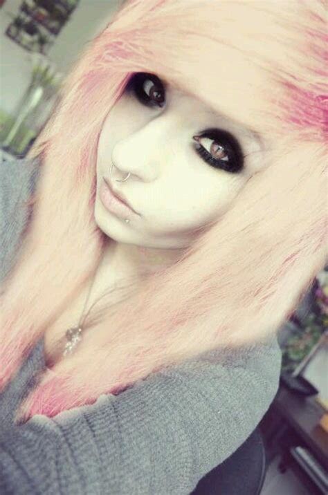 Pink Hair With Images Emo Scene Hair Pink Hair Goth Hair