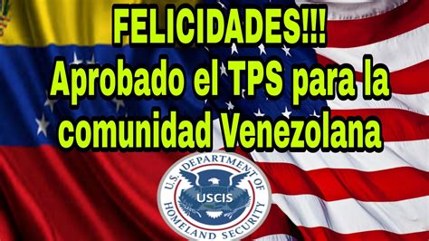 Tps Para Venezolanos En Estados Unidos Cómo Y Donde Aplicar Es