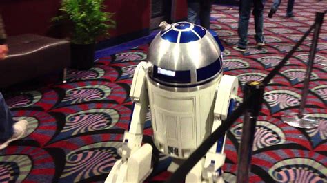 Full Size R2 D2 Remote Controlled Robot Youtube