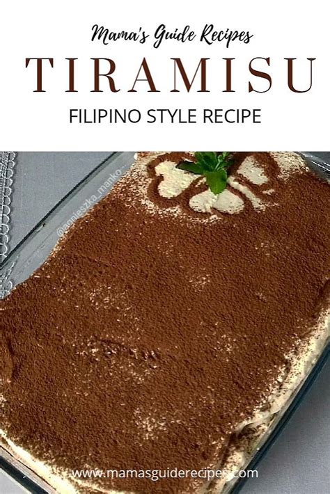 Baked until golden, these delightfully light cookies are easy to. Tiramisu (Filipino Style Recipe) A quick and delicious ...