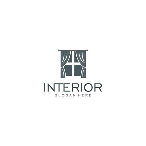 Premium Vector Interior Room Furniture Gallery Logo Design