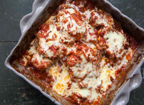 Baked Chicken Marinara