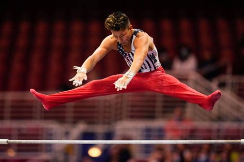 National Champ Malone Ahead At Us Olympic Gymnastic Trials