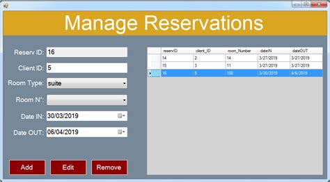 Vb Net Hotel Management System Source Code Bestcsharp