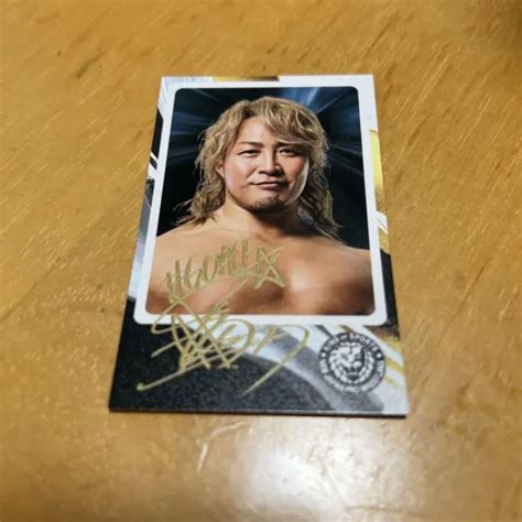 NEW JAPAN PRO Wrestling Instaxcard Hiroshi Tanahashi 47 58 PicClick CA