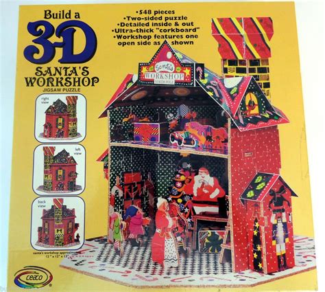 Select from beautiful images to mount games up to 64 pieces and challenge your friends to see who can solve the puzzles faster. Santa's Workshop Build a 3D Christmas Jigsaw Puzzle 548 ...
