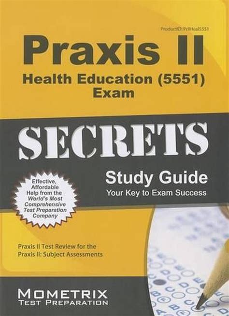 Praxis Ii Health Education 5551 Exam Secrets Study Guide Praxis Ii