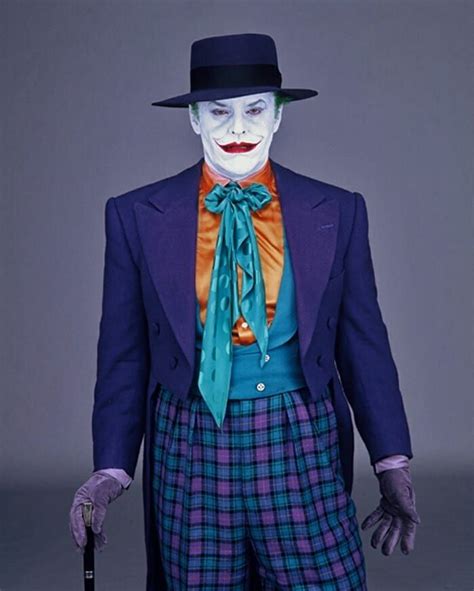 Jack Nicholson As The Joker With Michael Keaton As Batman From A