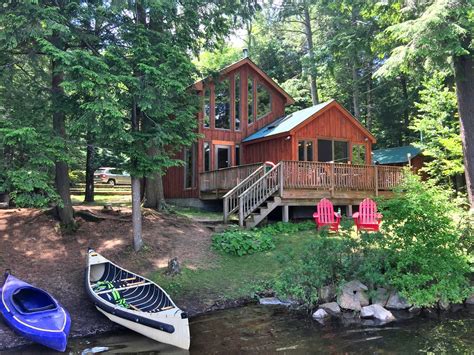 Cabin On Charley Lake Wells New York Adirondack Lake Cabin