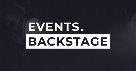 Eventsbackstage — Первое правильное мероприятие для Hr и маркетинг