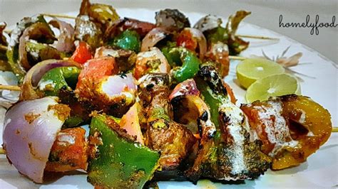 Tandoori Vegetables Indian Starter Recipe Grilled Veggies Skewers