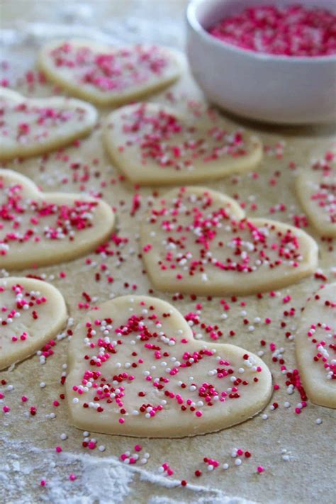 Easy Valentines Day Sugar Cookies Practically Homemade