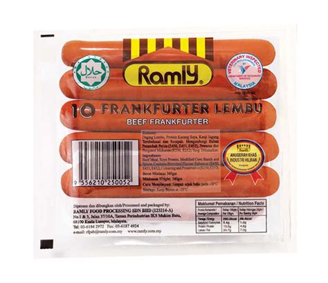 Use the download button below or simple online reader. Beef Frankfurter - Official Website of Kumpulan RAMLY