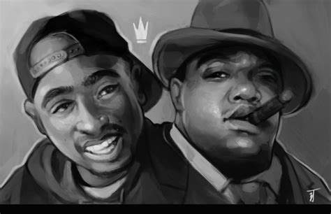 Tupac And Biggie By Nothingbutzack On Deviantart