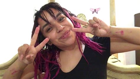 dying my hair hot pink youtube