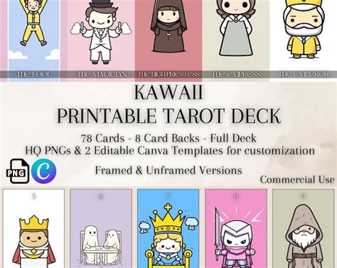 Fairytale Anime Tarot Deck Etsy