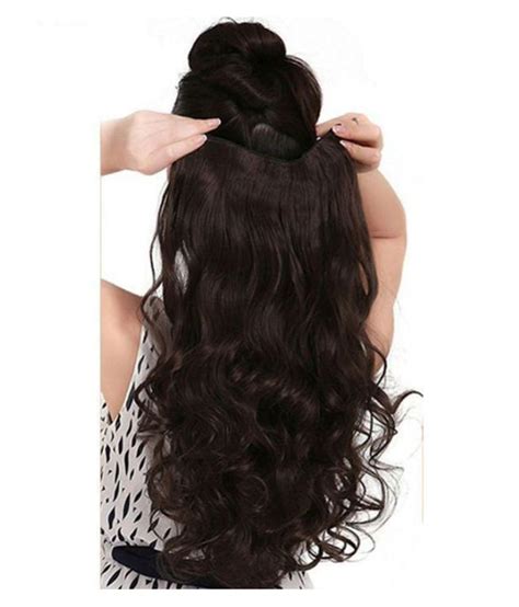 Uzc Black Party Hair Extension Buy Online At Low Price In India Snapdeal