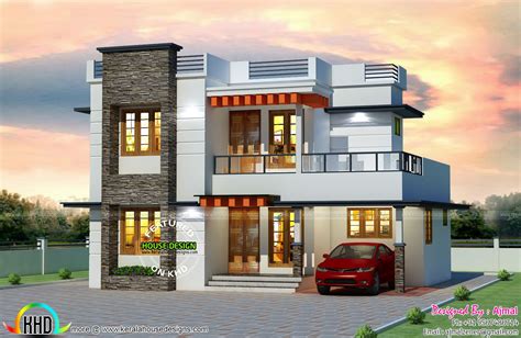 Each type of addition project has estimated prices primarily based on the size. 25 lakhs cost estimated Kerala home | Kerala house design ...