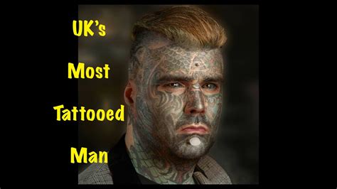Englands Most Tattooed Man King Of Ink Land King Body Art The Extreme