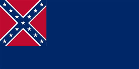 Confederate Blue Ensign Dixie Forever Alternative History Fandom