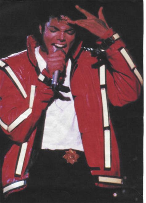 Michael jackson's thriller jacket refers to the red jacket worn by michael jackson in the michael jackson's thriller video in 1983. Michael Jackson Thriller Jacket in Red with Yellow Reflective thriller_reflective - $99.99 : B ...