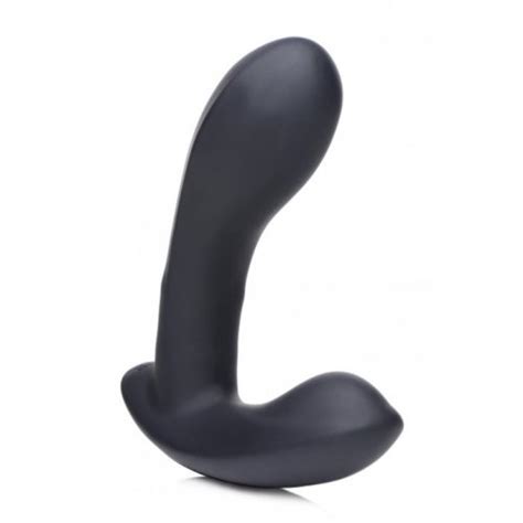 Zeus E Stim Pro Silicone Vibrating Prostate Massager With Remote Control Sex Toys Adult