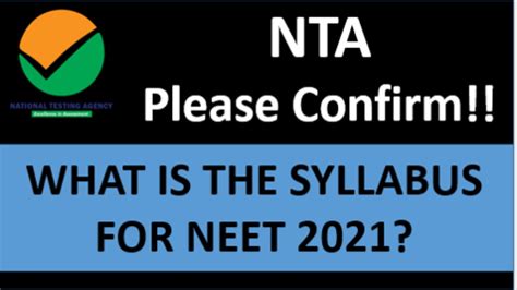 No, offline registration forms are available and therefore, candidates neet 2021 syllabus. NEET 2021 Syllabus - NTA, Please Clarify - Tag NTA on ...