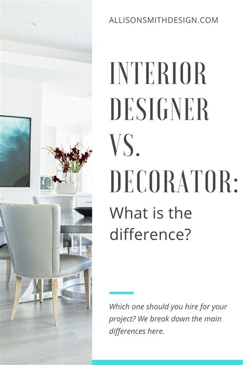 What Is The Difference Between A Designer And A Decorator Allison