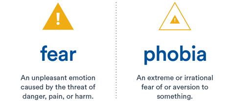 Fear Vs Phobia Whats The Difference