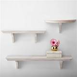 Pottery Barn Picture Shelves