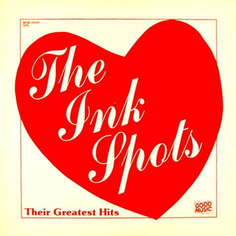 The Ink Spots Their Greatest Hits 1983 Vinyl Discogs