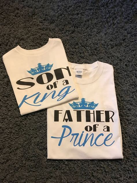 Mother Of A Princess Daughter Of A Queen Father Of A Prince Etsy