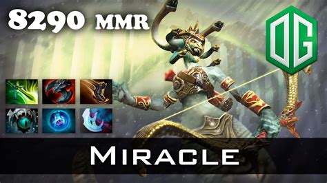 dota 2 miracle medusa 8290 mmr ranked match youtube