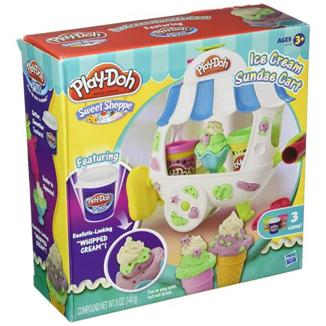 Play Doh Ice Cream Sundae Cart Playset