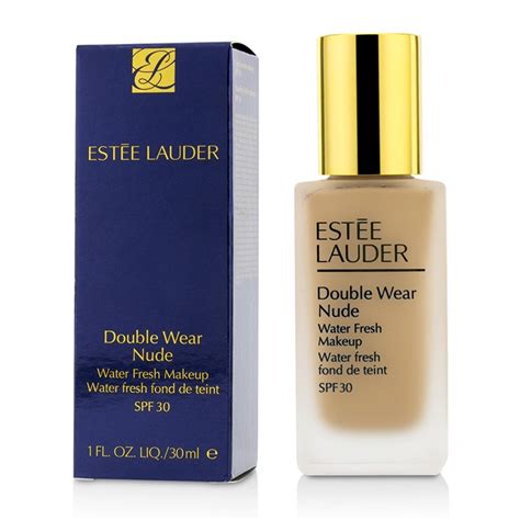 Estee Lauder Double Wear Nude Water Fresh Makeup SPF 30 3C2 Pebble