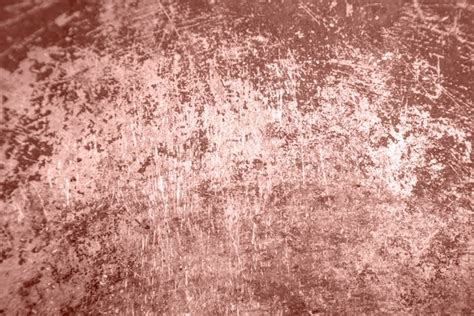 Rose Gold Metal Foil Abstract Background With Soft Shiny Space Texture