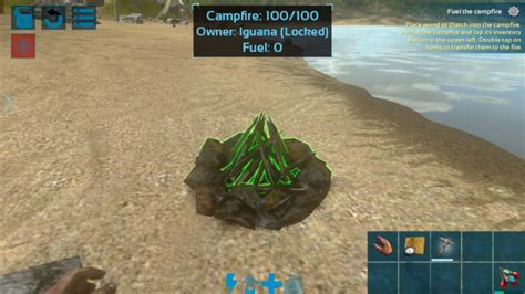 How to start a campfire: 'ARK: Survival Evolved' Mobile Guide: How to Craft, Tame ...