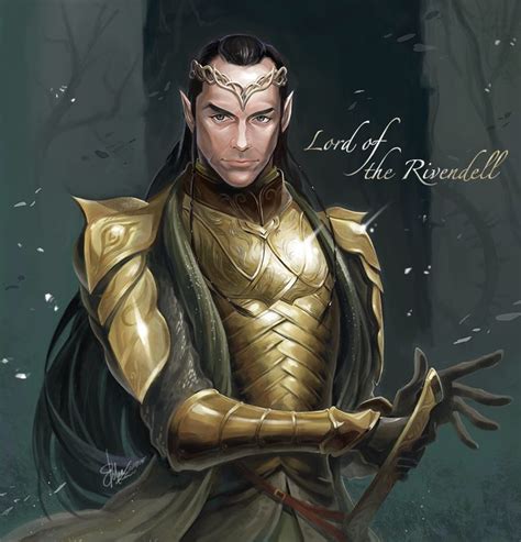 85 Best Elrond Fan Art Images On Pinterest Fan Art